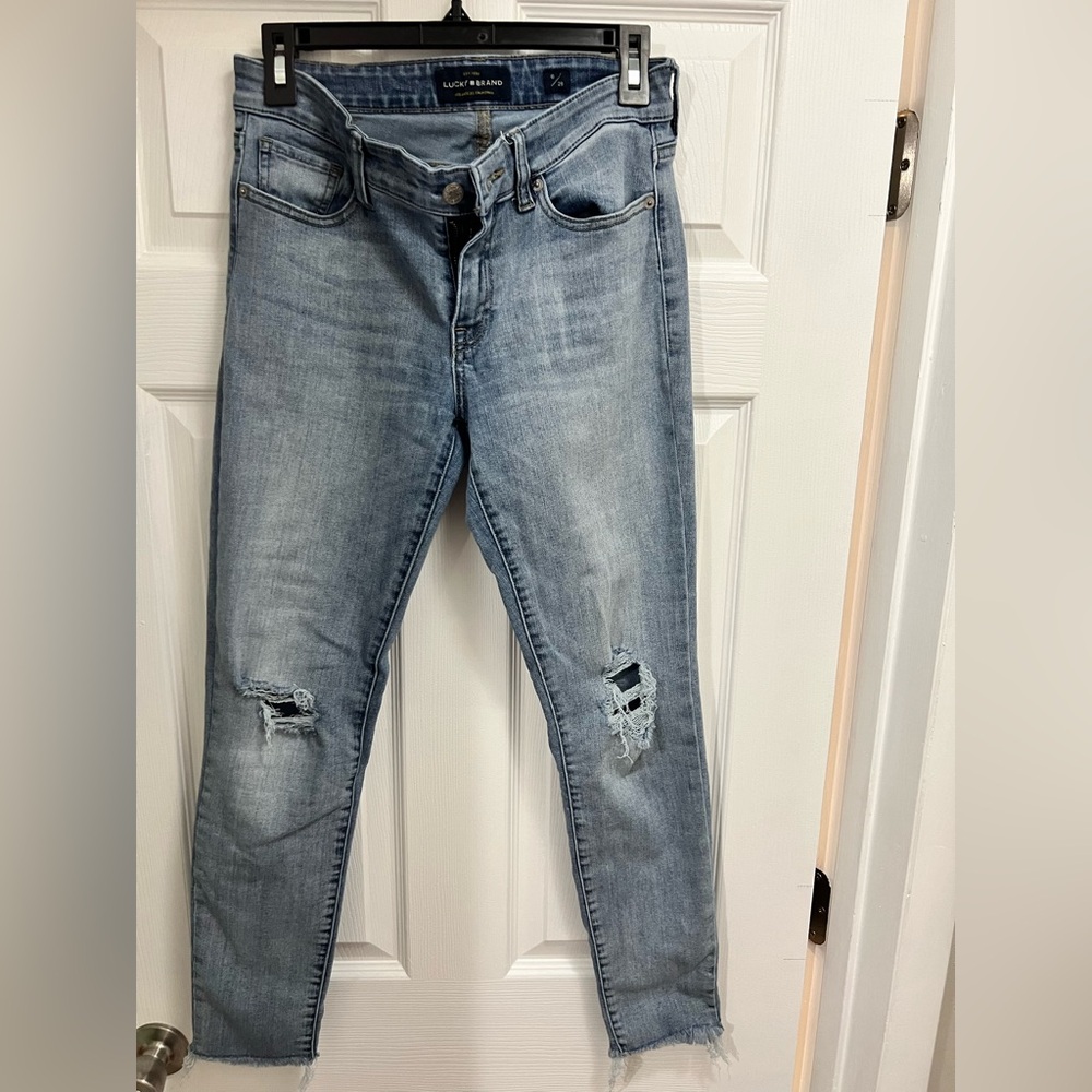 Womens Lucky Brand Skinny Jeans